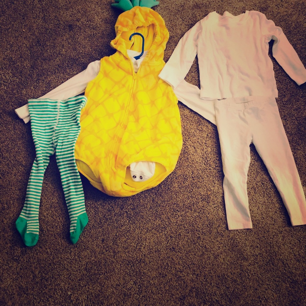 24 month pineapple costume